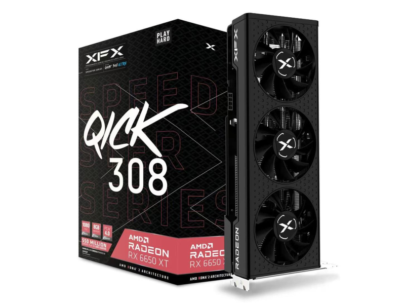 XFX Radeon RX 6650 XT Ultra QICK308 8GB GDDR6